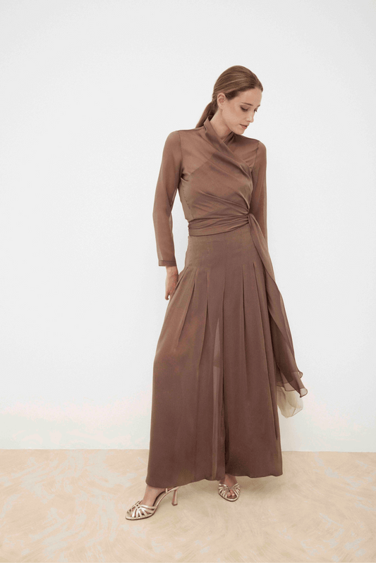 Pantalón SABINE Bronce - BIMANI