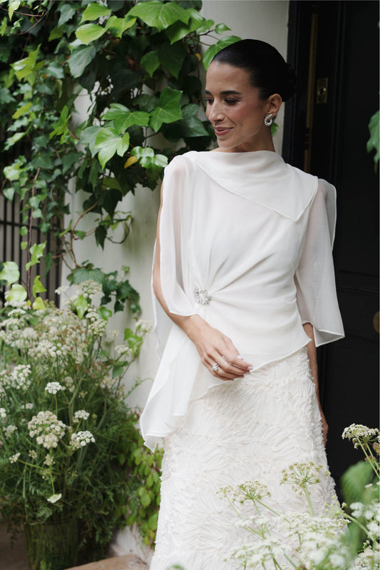 Blusa EMILIA Blanco - BIMANI