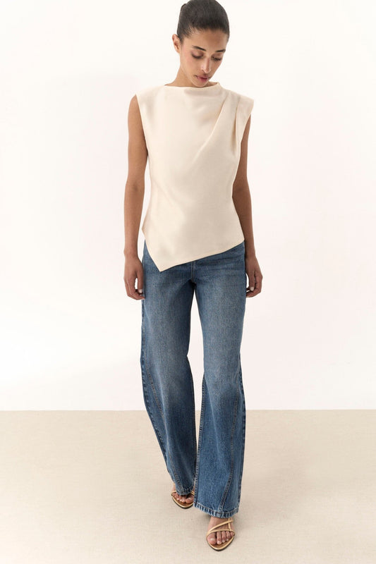 Top INDIRA Beige - BIMANI