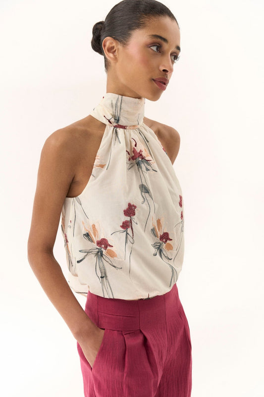 Top NERINA Crema - BIMANI