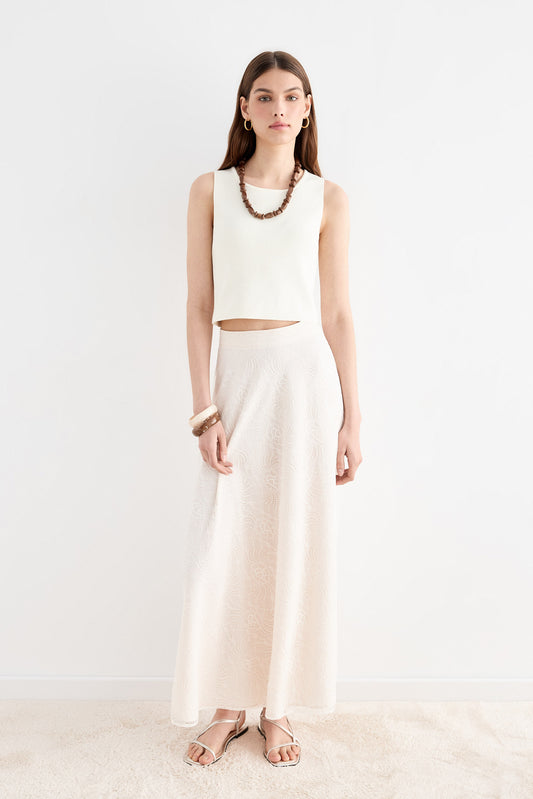Falda FELIPA White - BIMANI