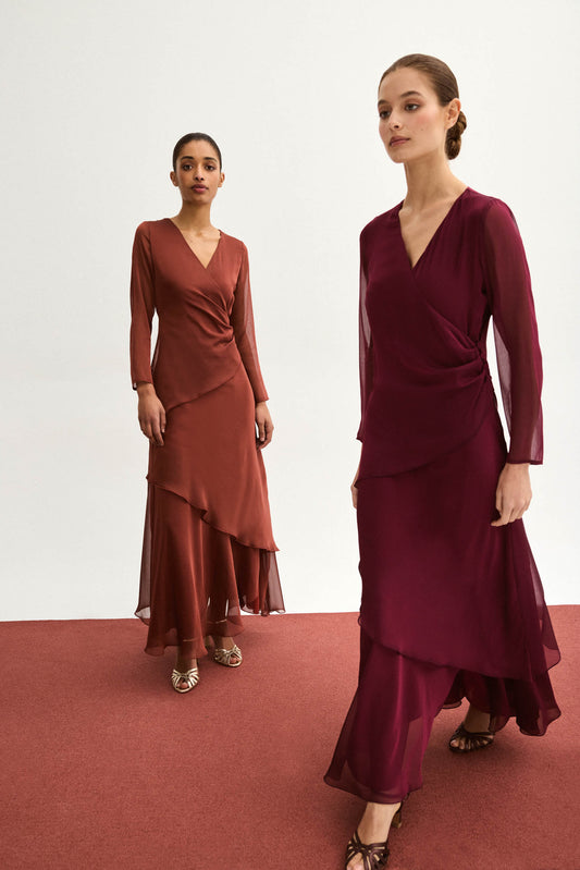 Vestido GIA Cereza Árida - BIMANI