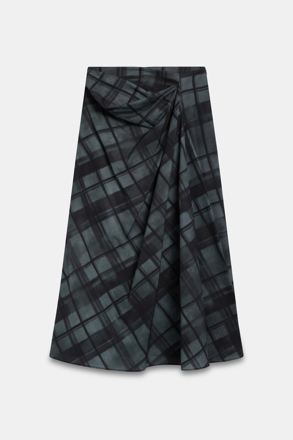 FAYE Plaid Skirt Blue