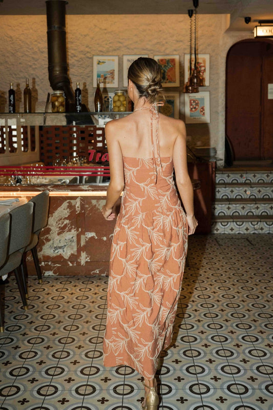 Vestido VERENA Teja - BIMANI