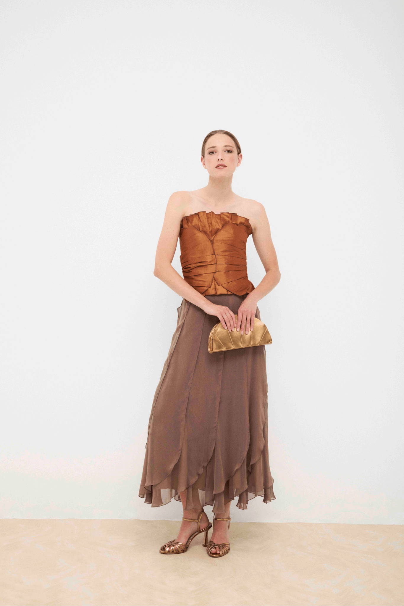 Falda MOONSTONE Bronce - BIMANI