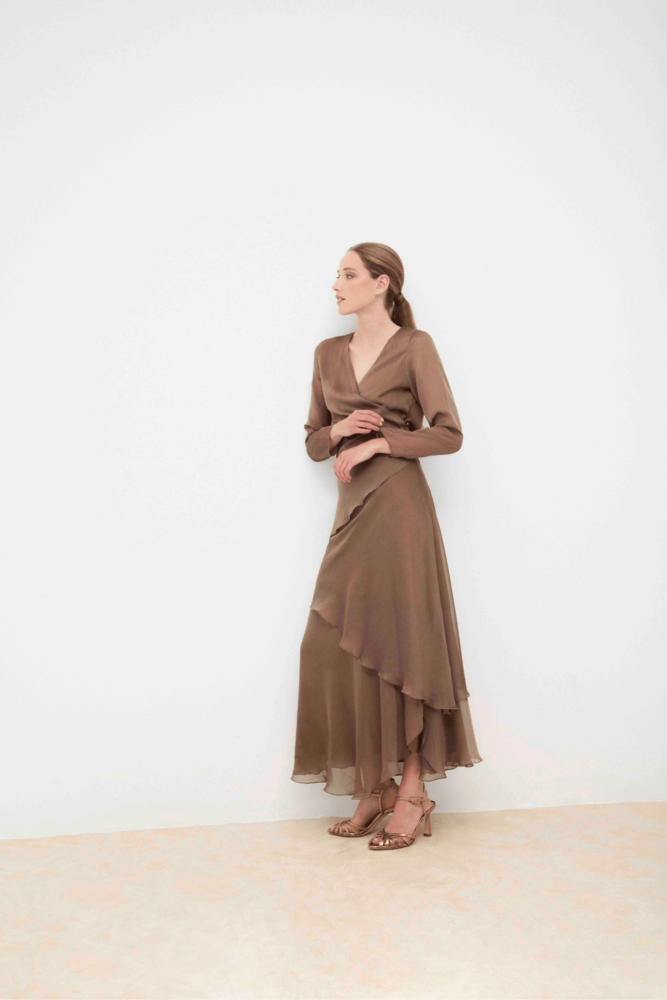 Vestido GIA Bronce - BIMANI