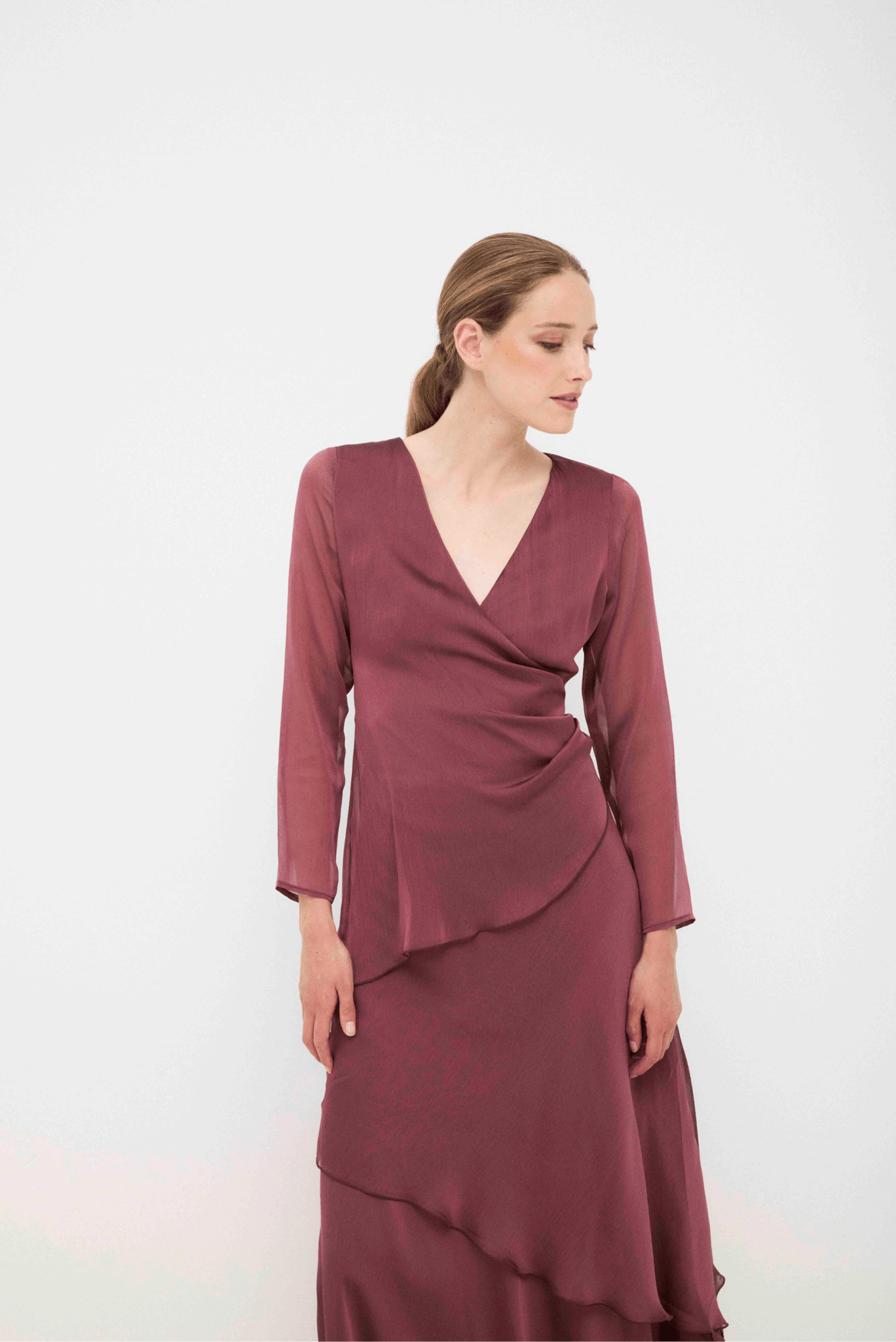 Vestido GIA Empolvado - BIMANI