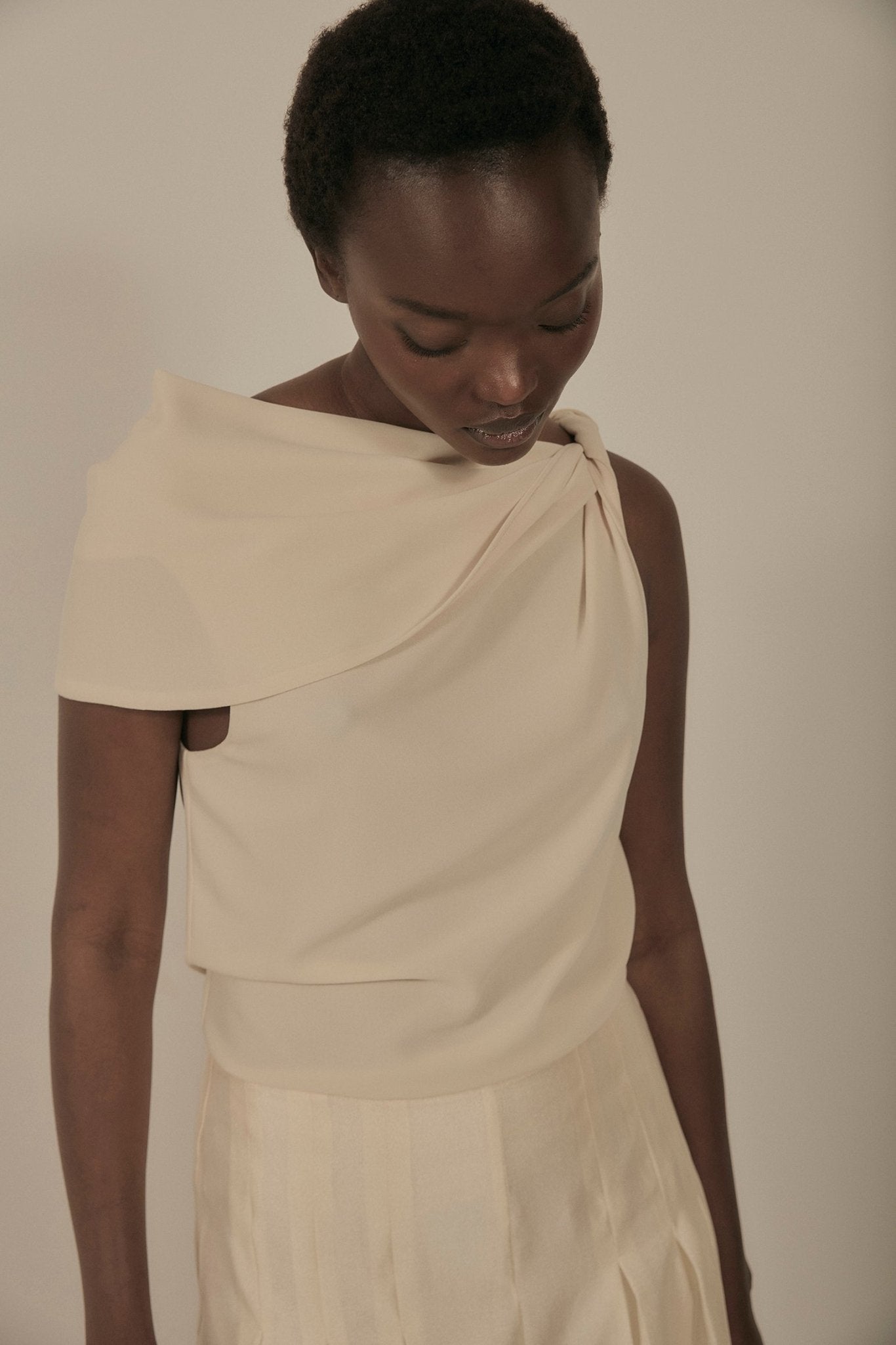 Top ÁUREA Beige Caliza - BIMANI
