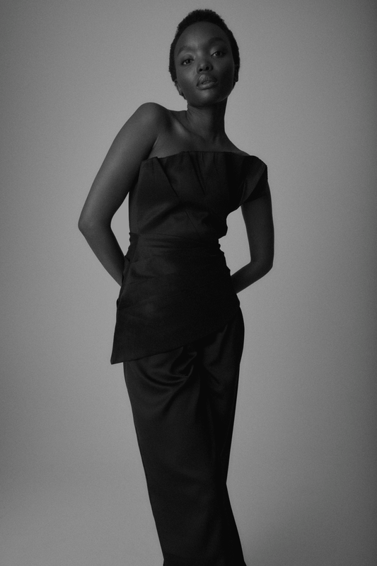 Top GISELLE Negro Magnético - BIMANI
