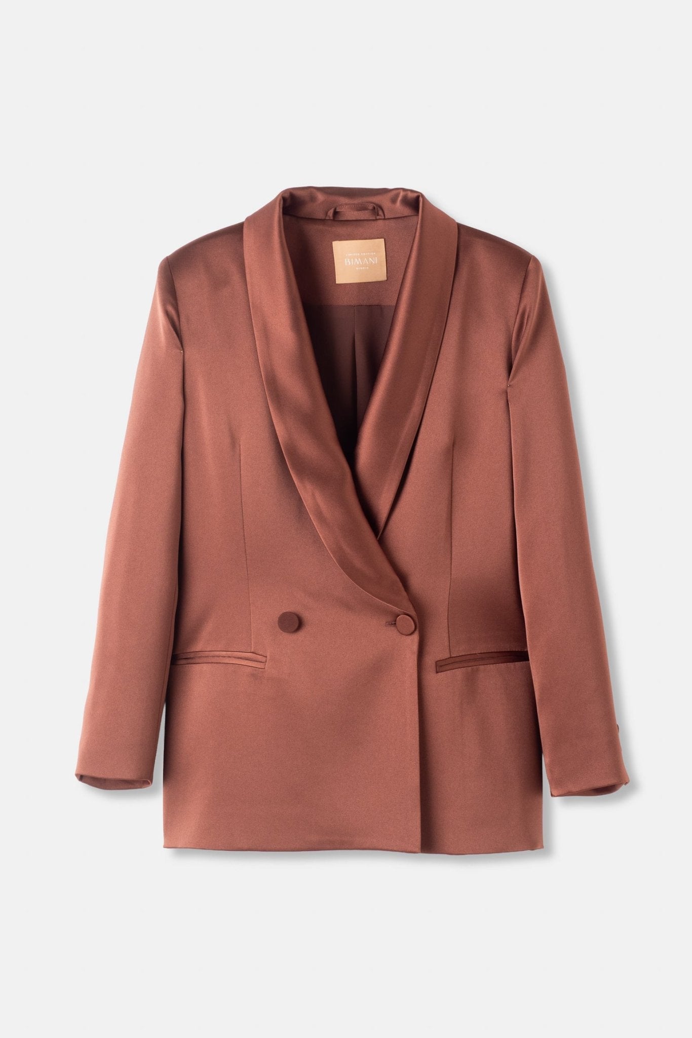 Blazer JACKIE Marrón Mocca - BIMANI