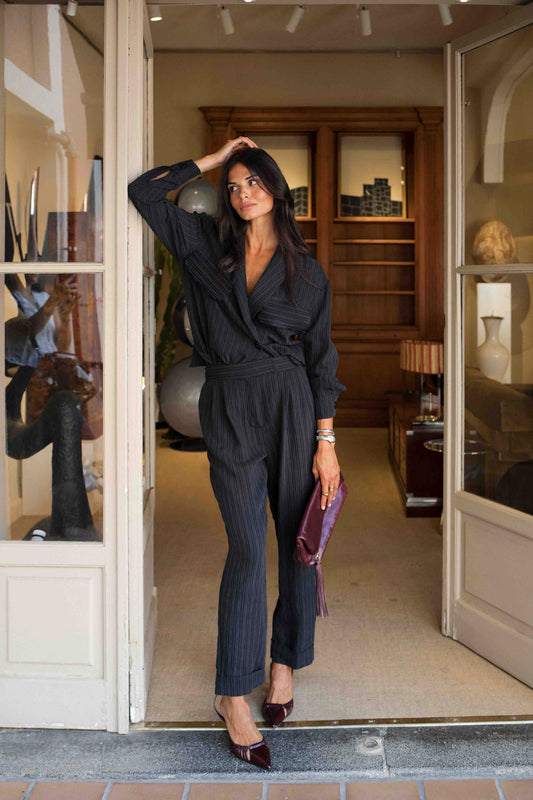 CERISE Anthracite Grey Blouse