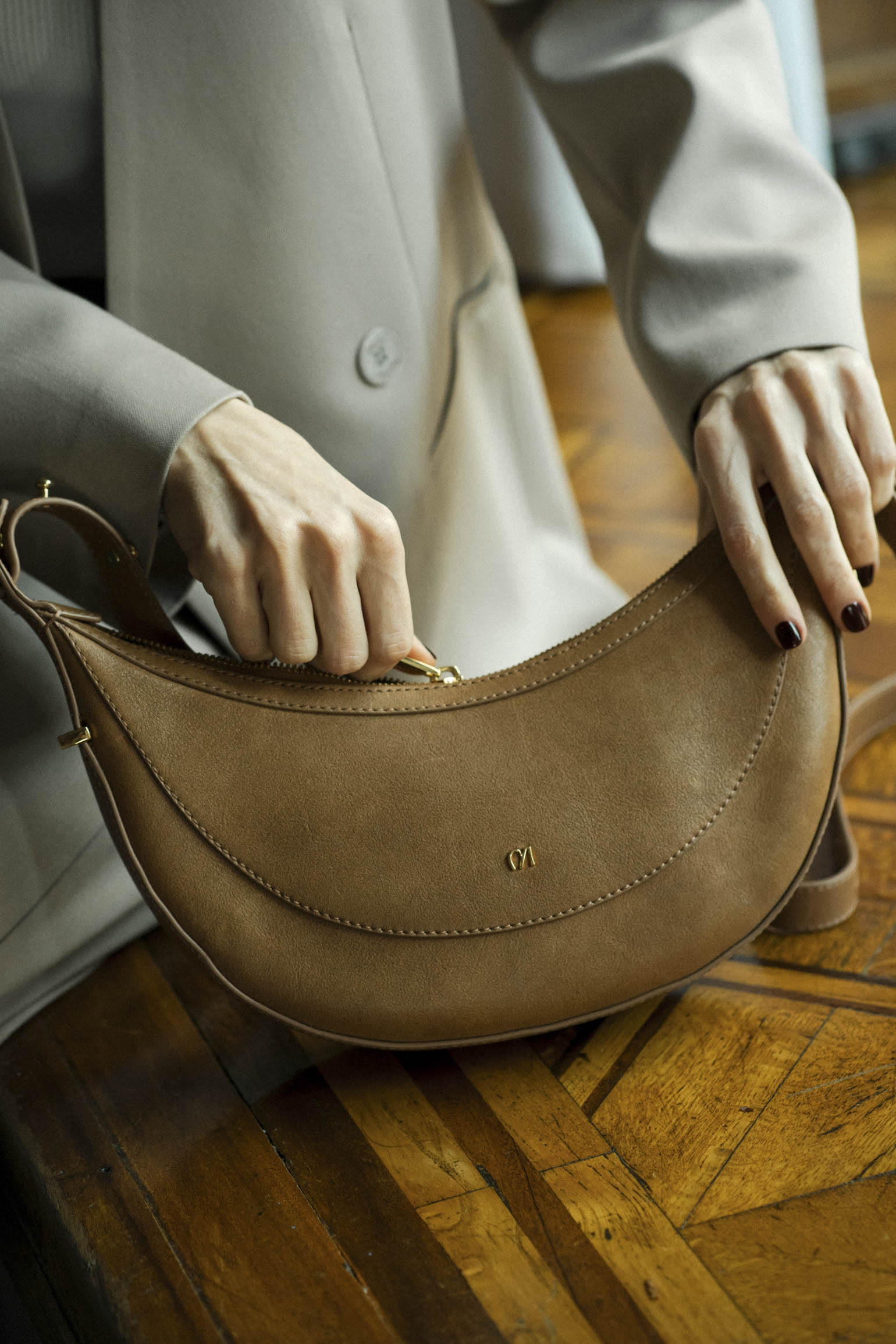 Bolso MOON Camel - BIMANI
