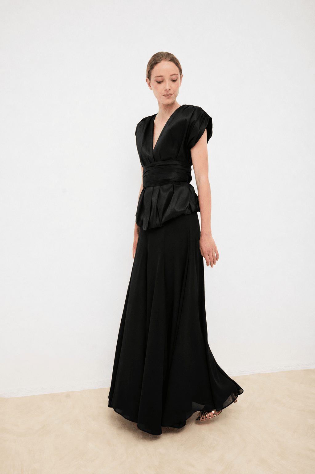 Top VIANNE Negro Magnético - BIMANI