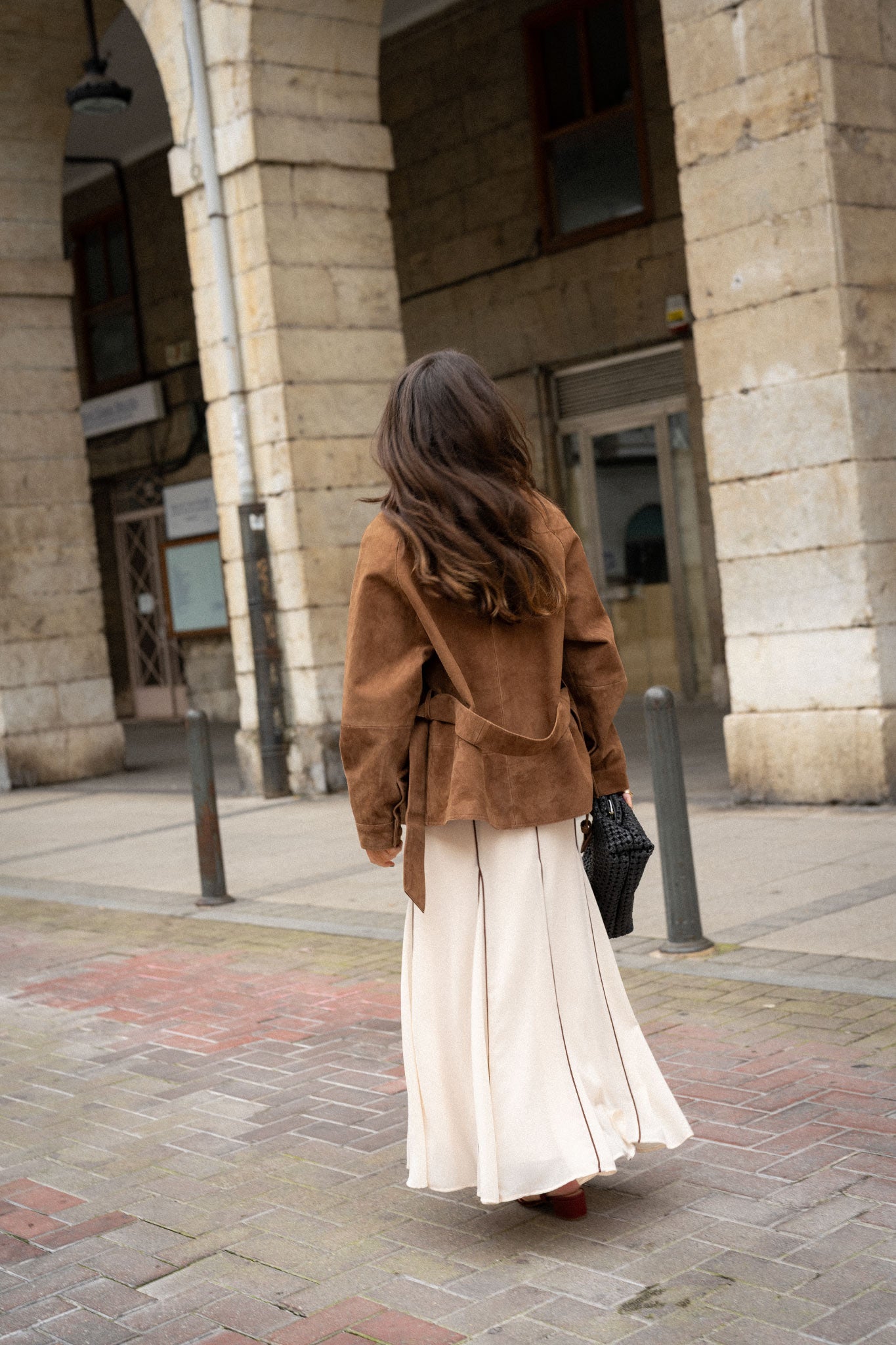 Falda NOLI Beige Caliza - BIMANI