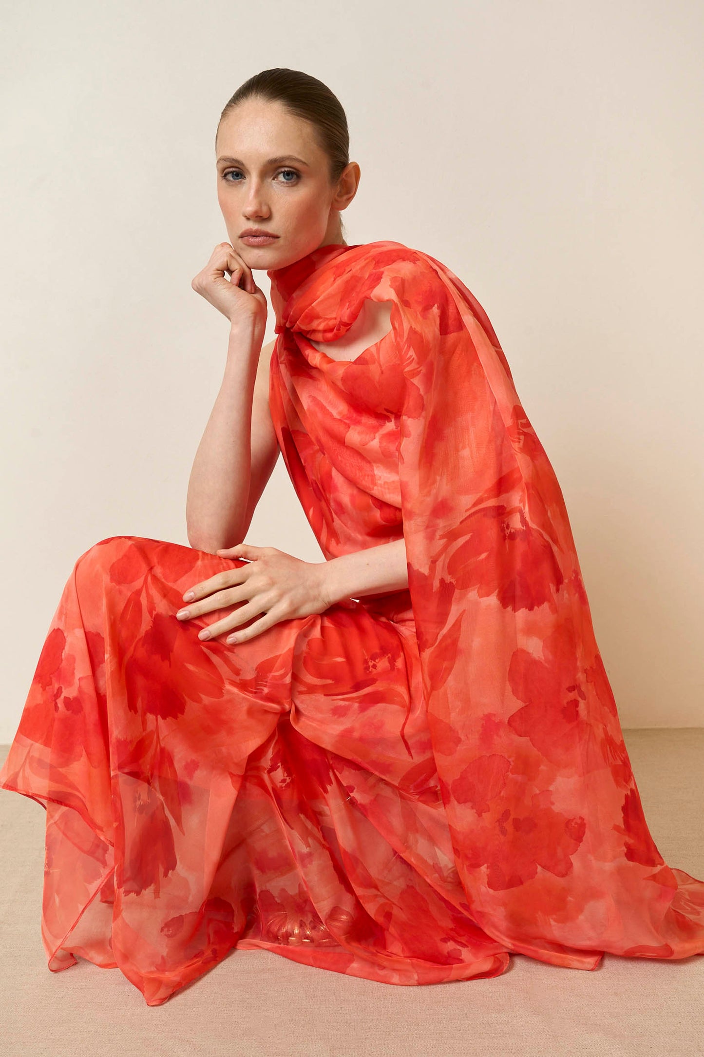 Fular FERIA Estampado Coral - BIMANI