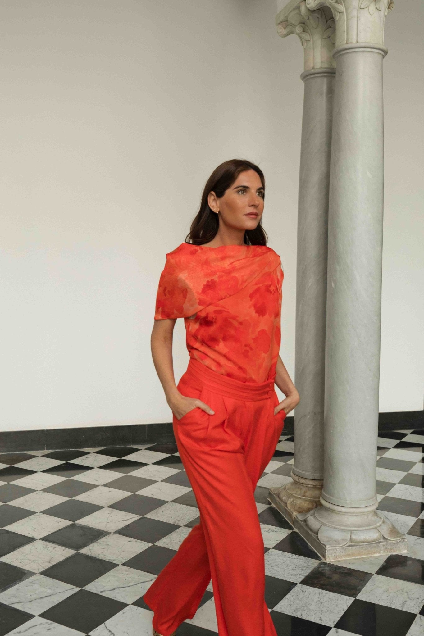 Pantalón EMY MACARENA Coral - BIMANI