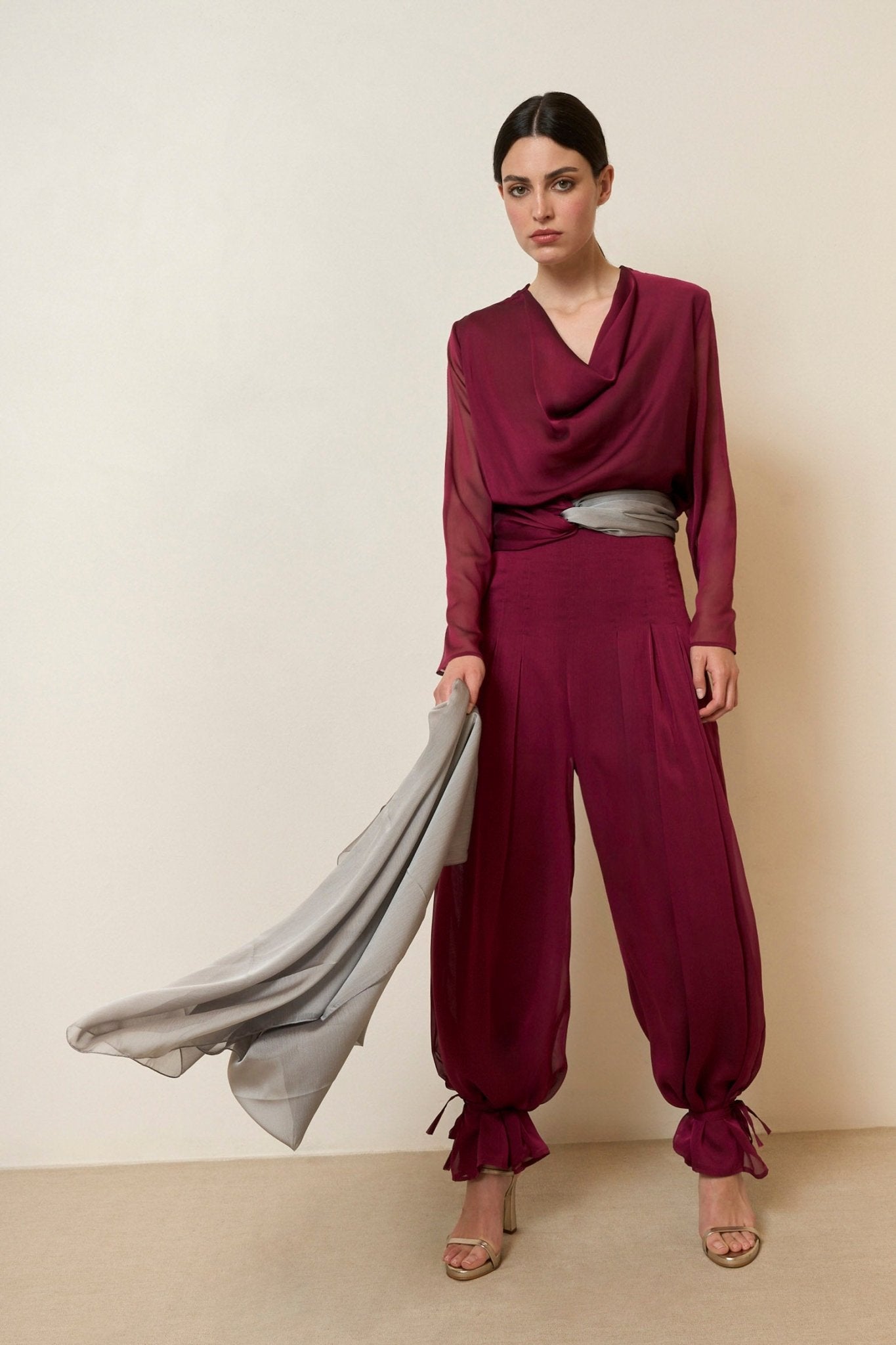 Pantalón SABINE Cereza Árida - BIMANI