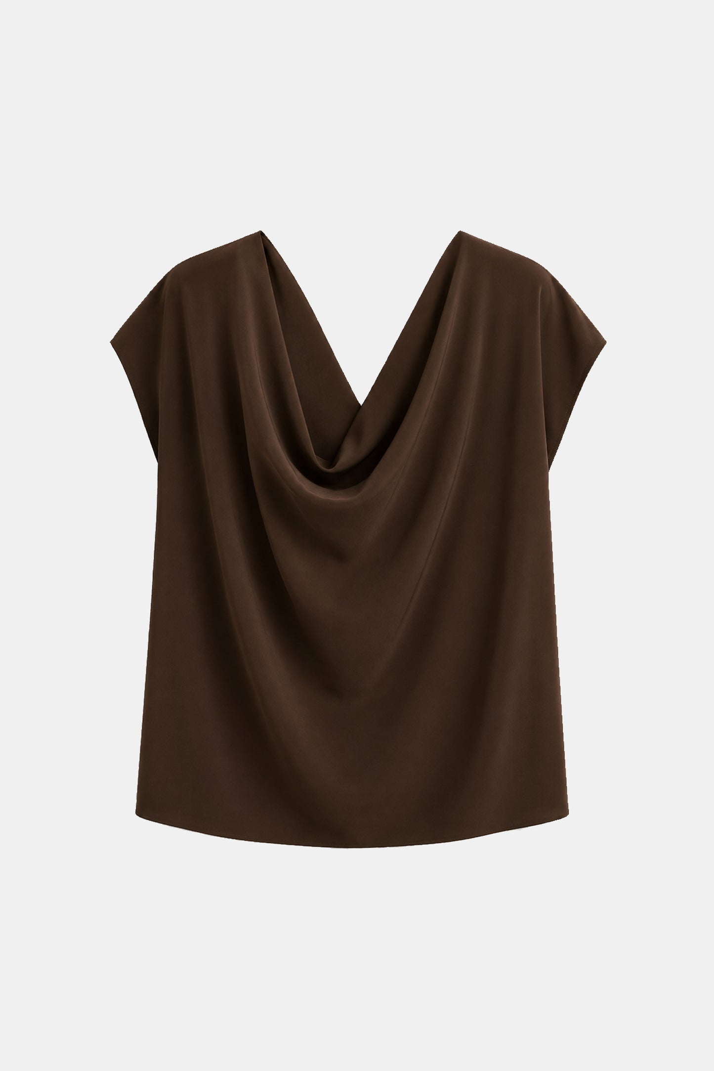 Blusa BAYAMO Marrón Cacao - BIMANI