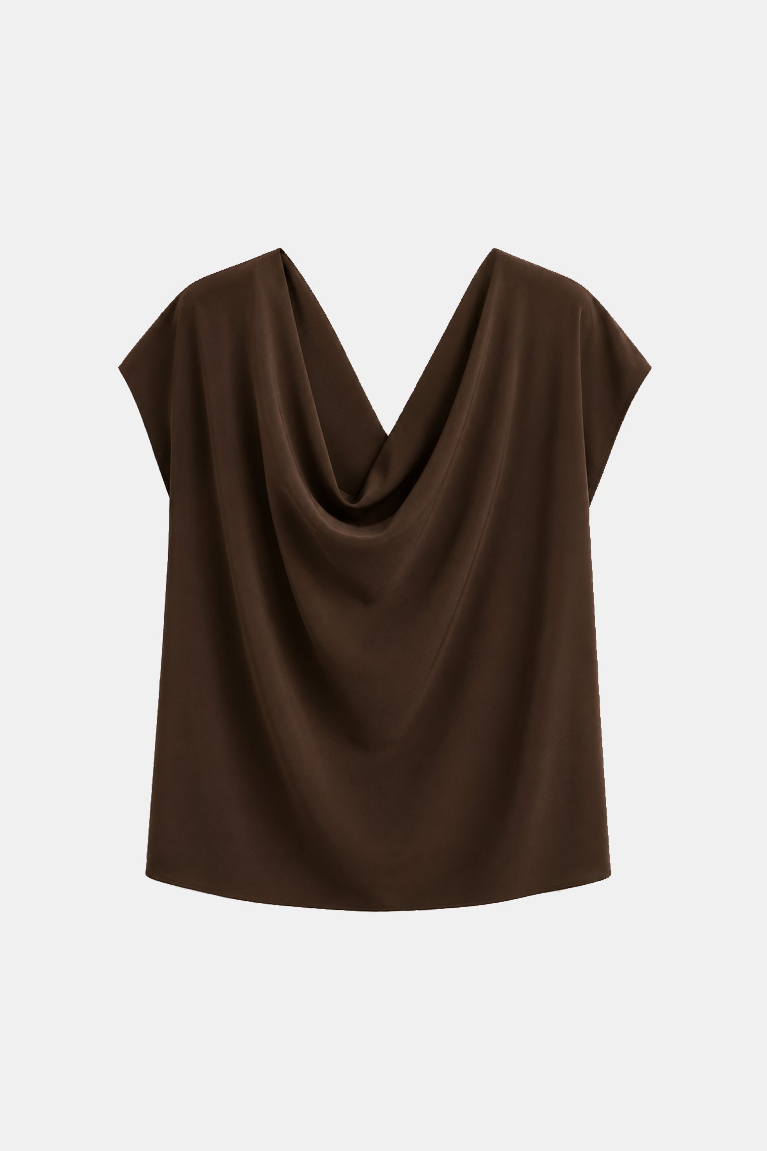 Blusa BAYAMO Marrón Cacao - BIMANI