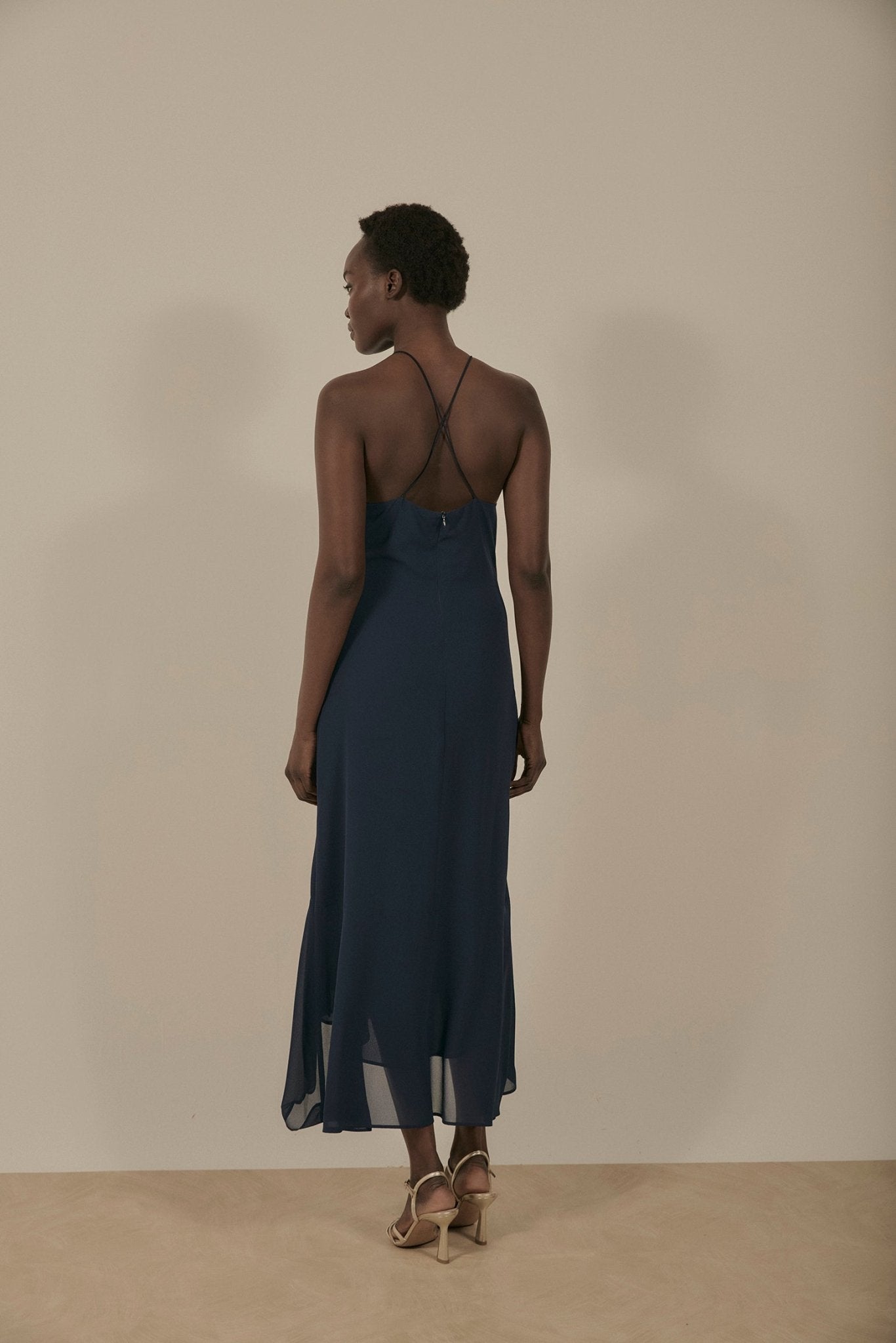 Vestido LAREDO Azul Marino - BIMANI
