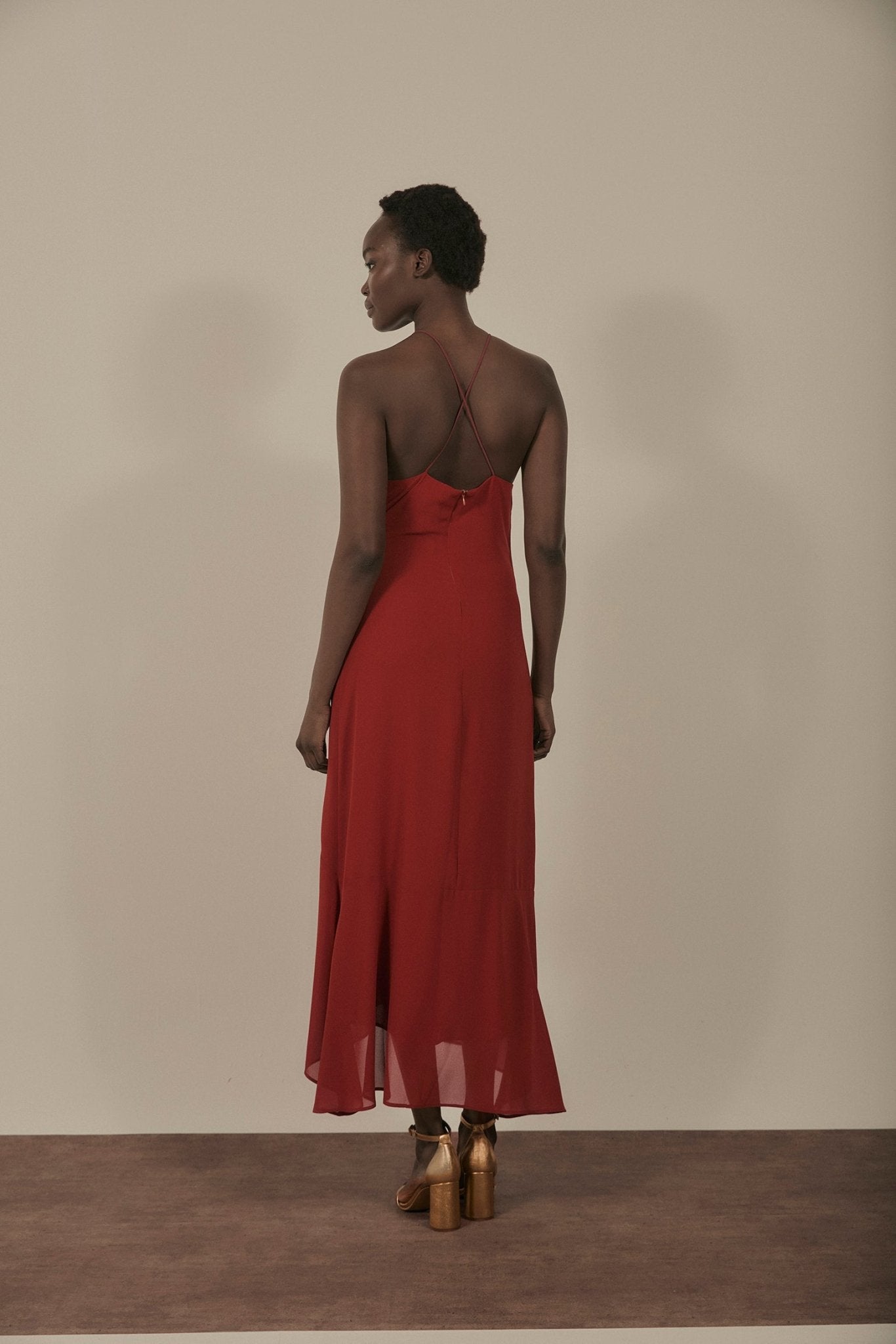 Vestido LAREDO Teja Mencía - BIMANI