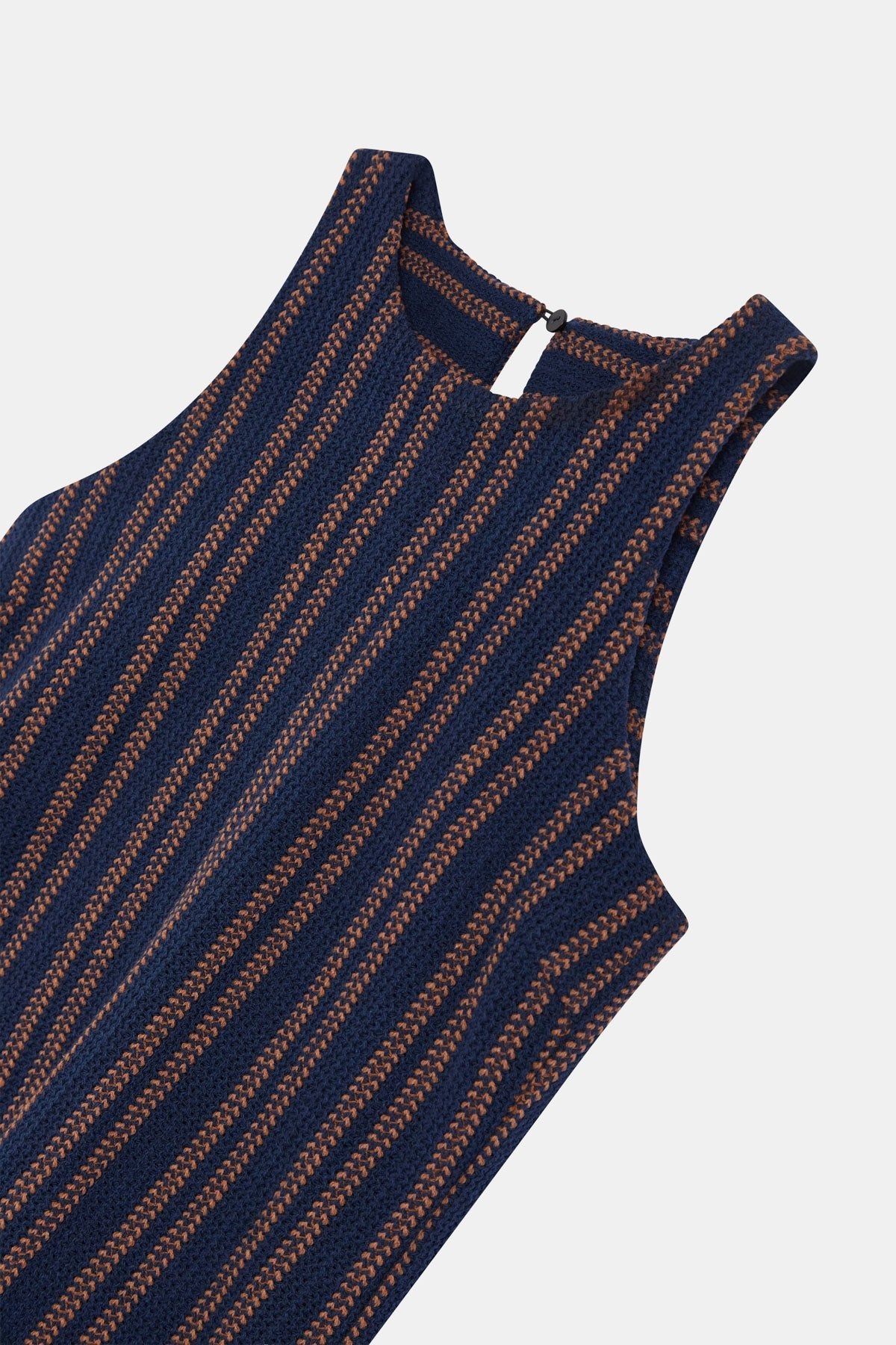Vestido LUNÉ Rayas Azul - BIMANI