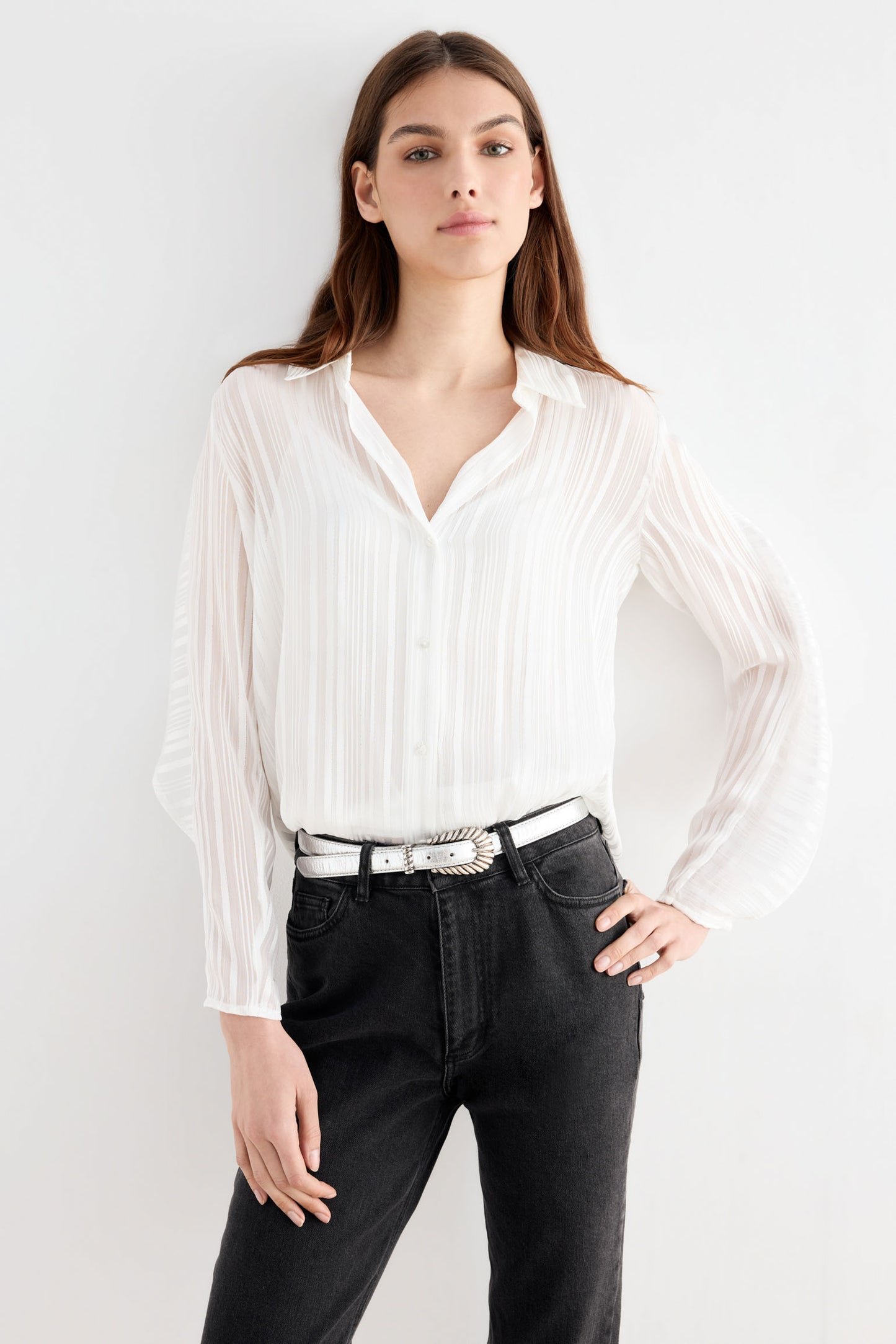 BELLA Blouse White