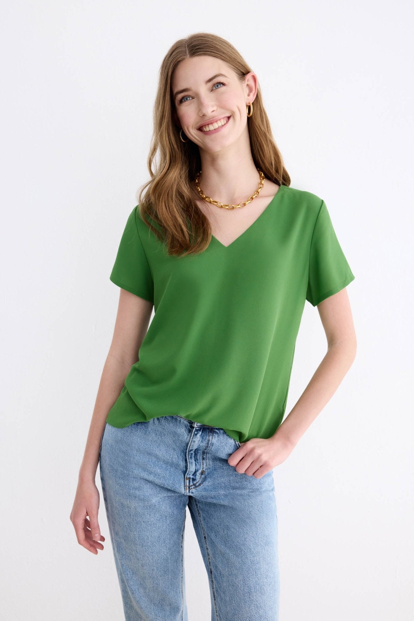 Blusa CALA Green Forest - BIMANI