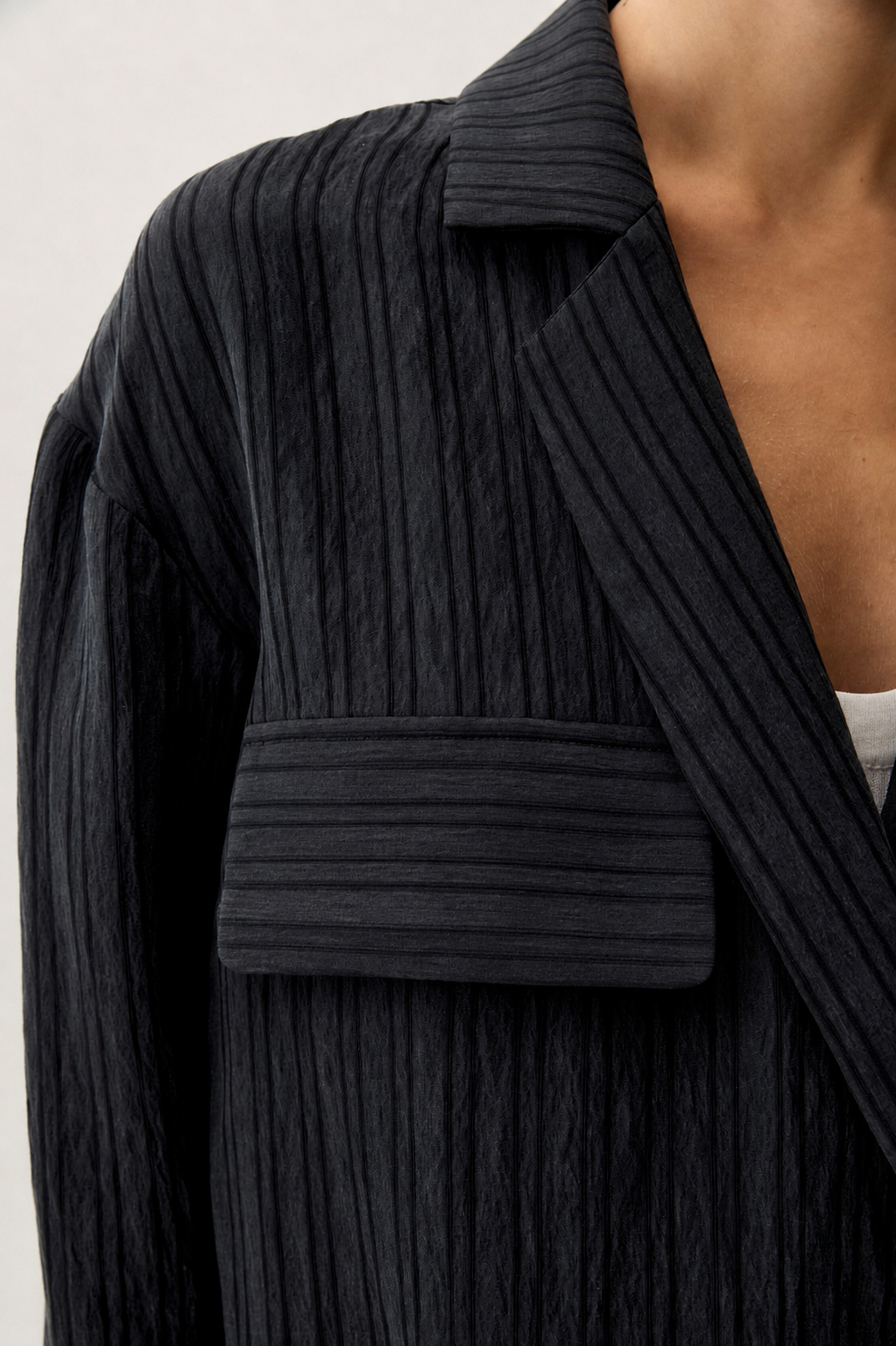 CERISE Anthracite Grey Blouse