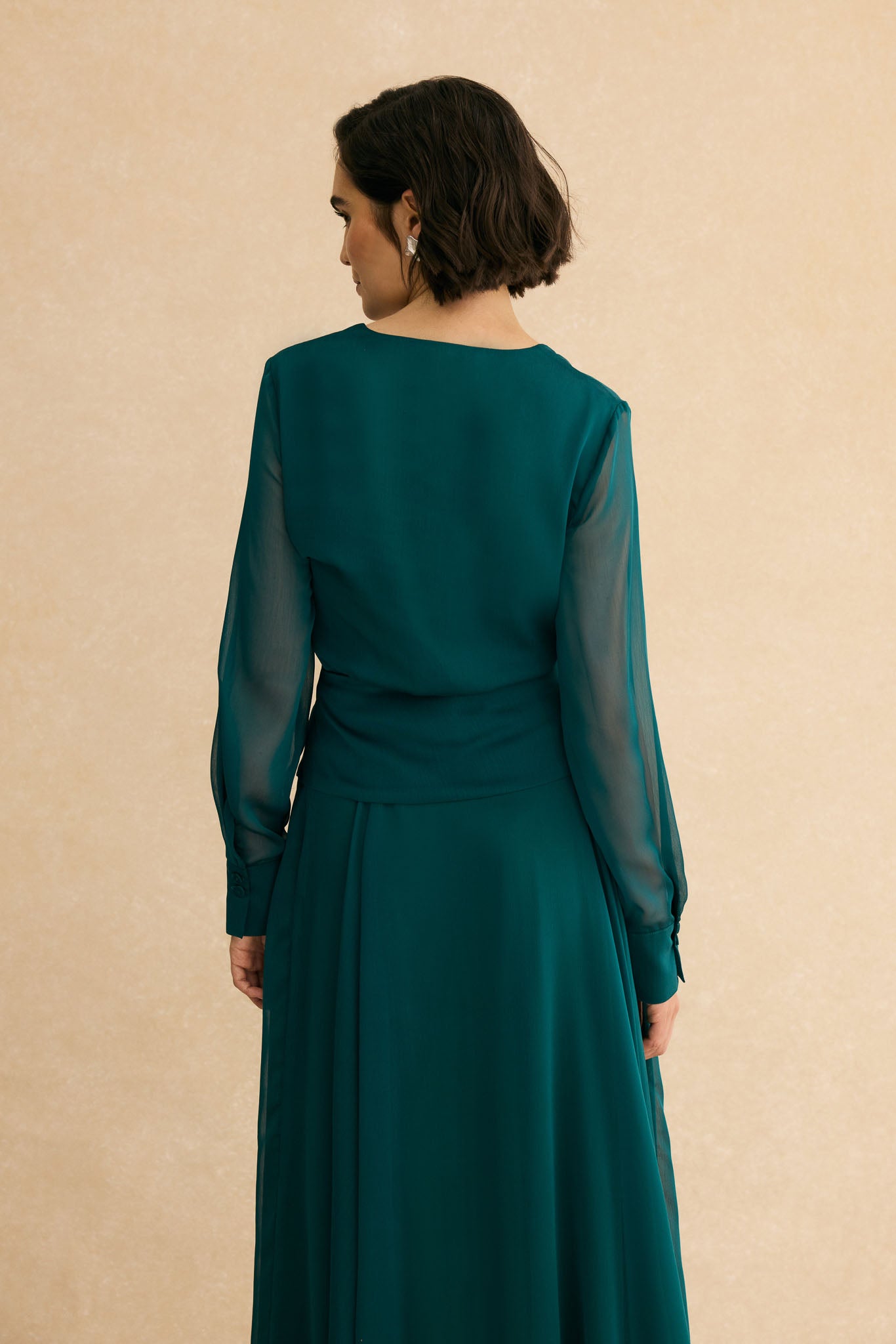 Blusa CLAIRE Verde Hiedra - BIMANI