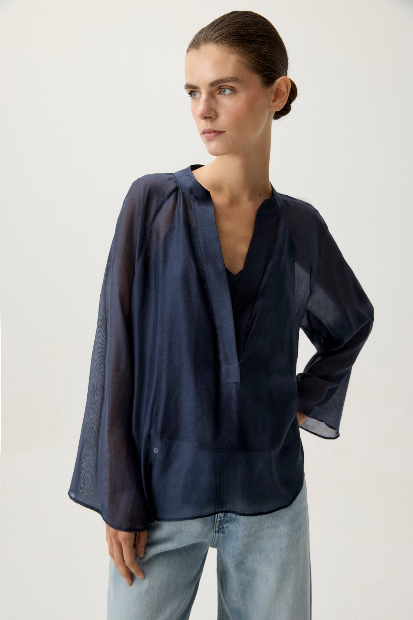 Blouse CLOVE Petroleum