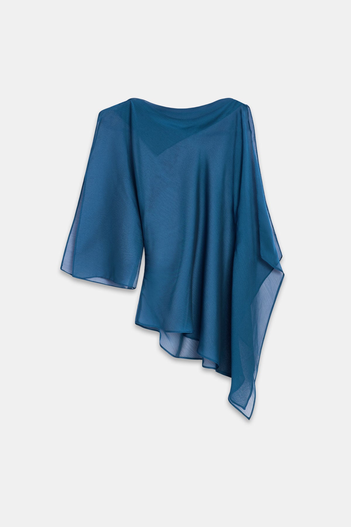 Blusa EMILIA Azul Basalto - BIMANI