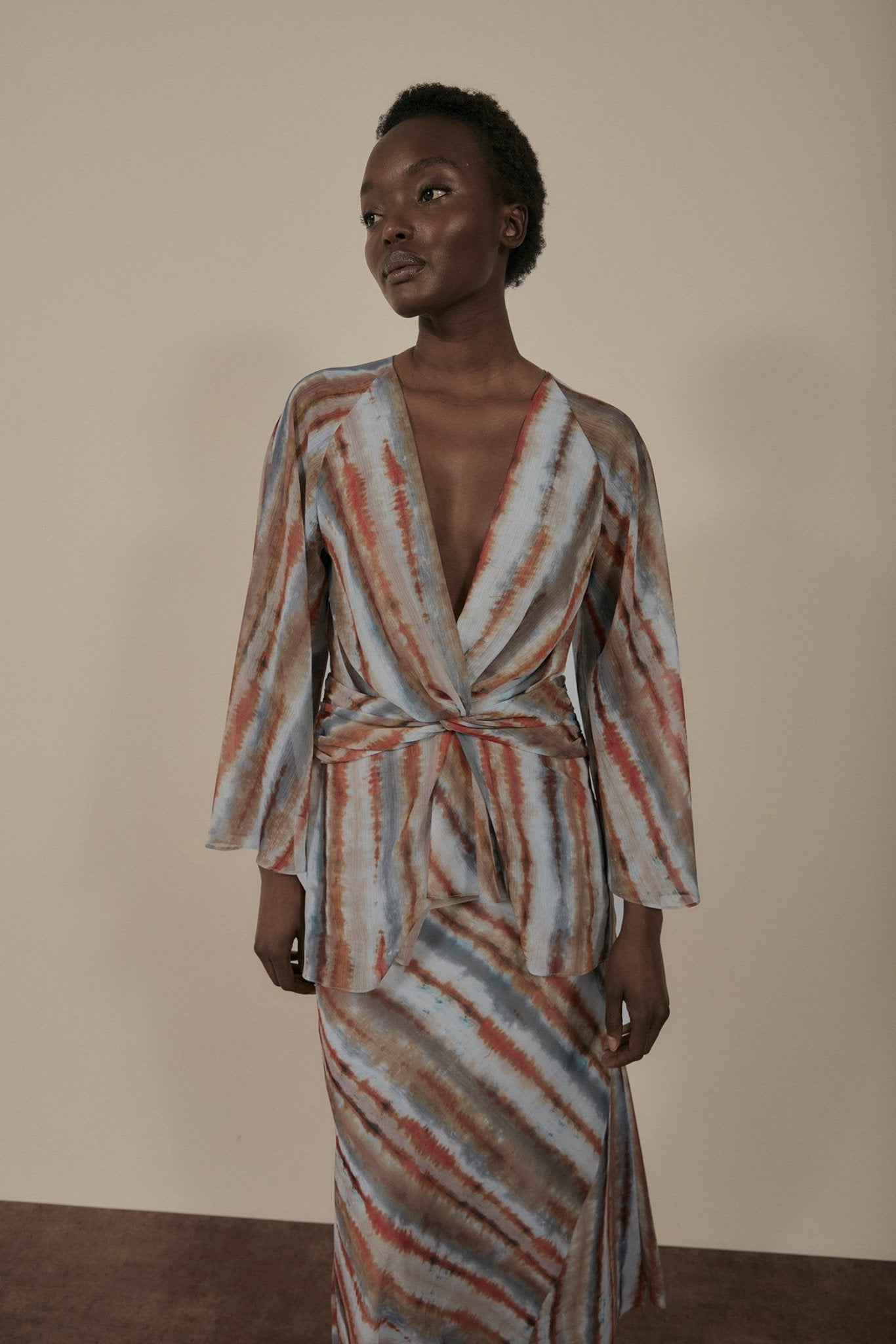 Blusa GARDE Estampado Bruma - BIMANI