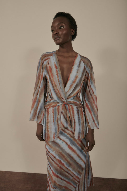 Blusa GARDE Estampado Bruma - BIMANI