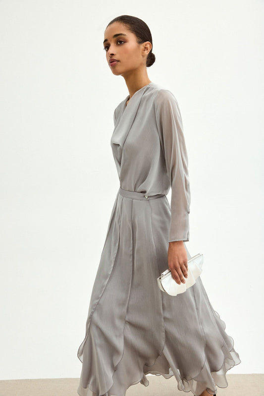 Blusa HELIANE Plata - BIMANI