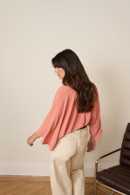 Blusa LUPE Salmón Lava - BIMANI