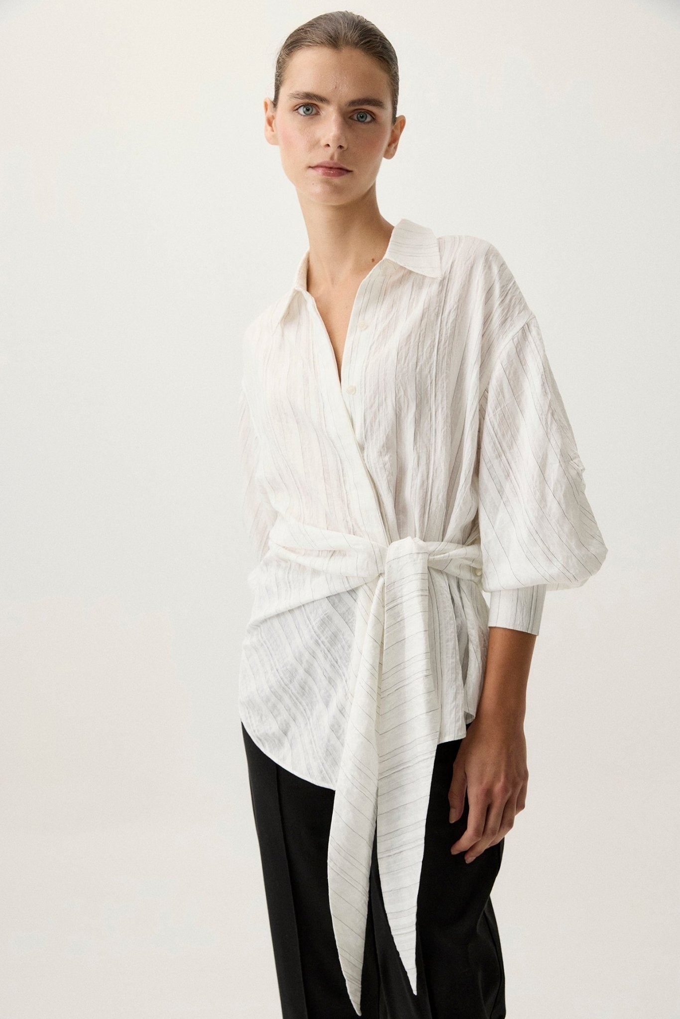 Blusa MAELLE Blanco - BIMANI