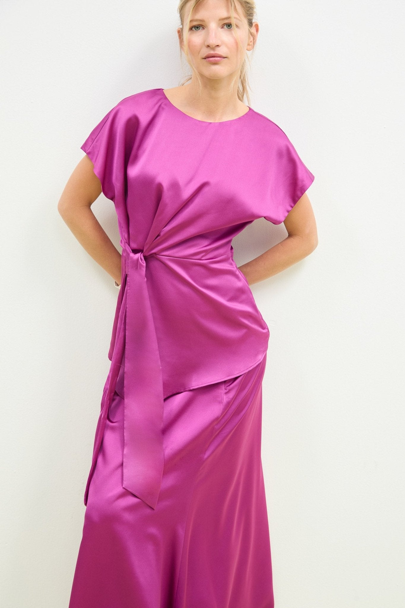 Blusa MONTI Magenta - BIMANI