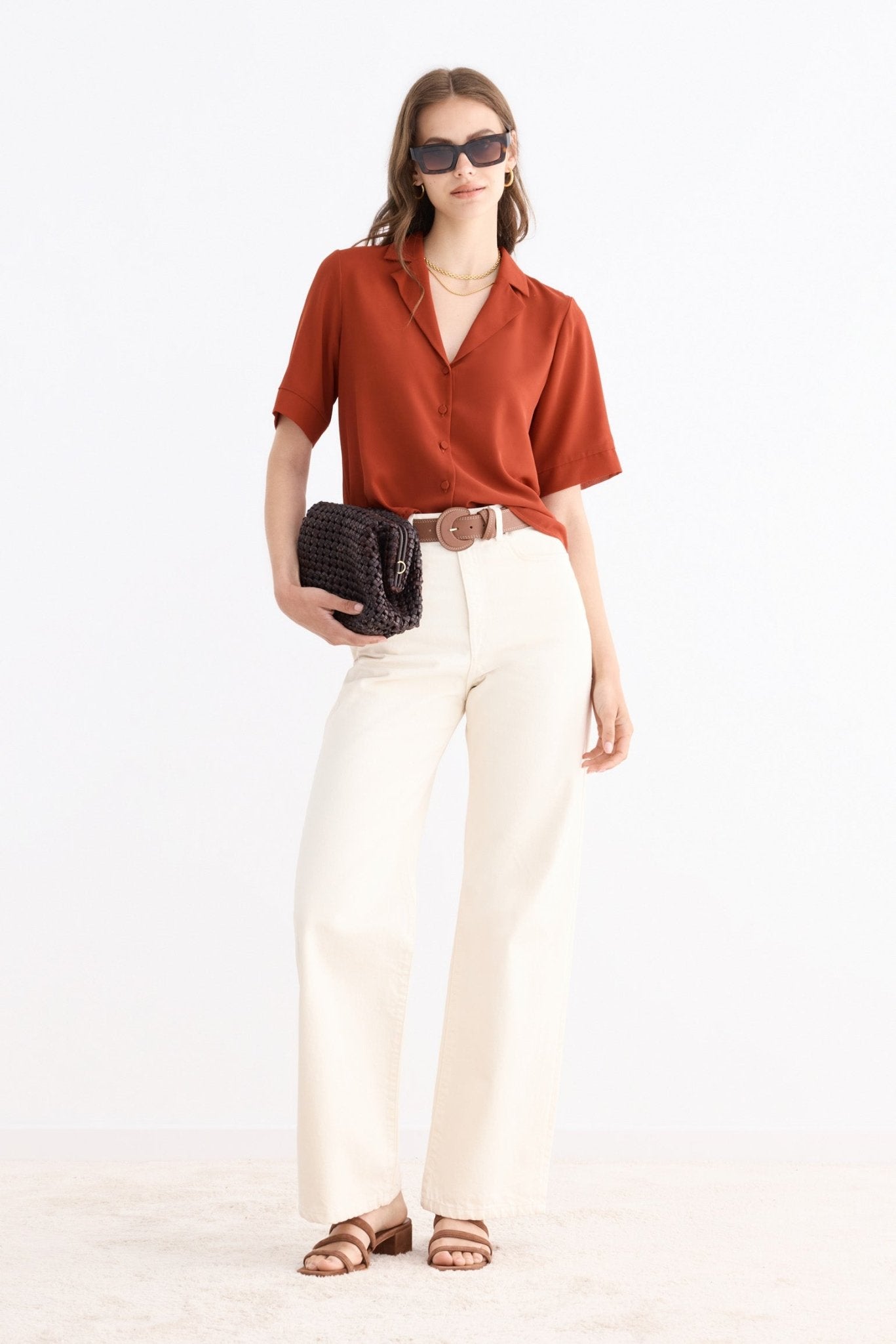 Blusa NEVILLE Burnt - BIMANI