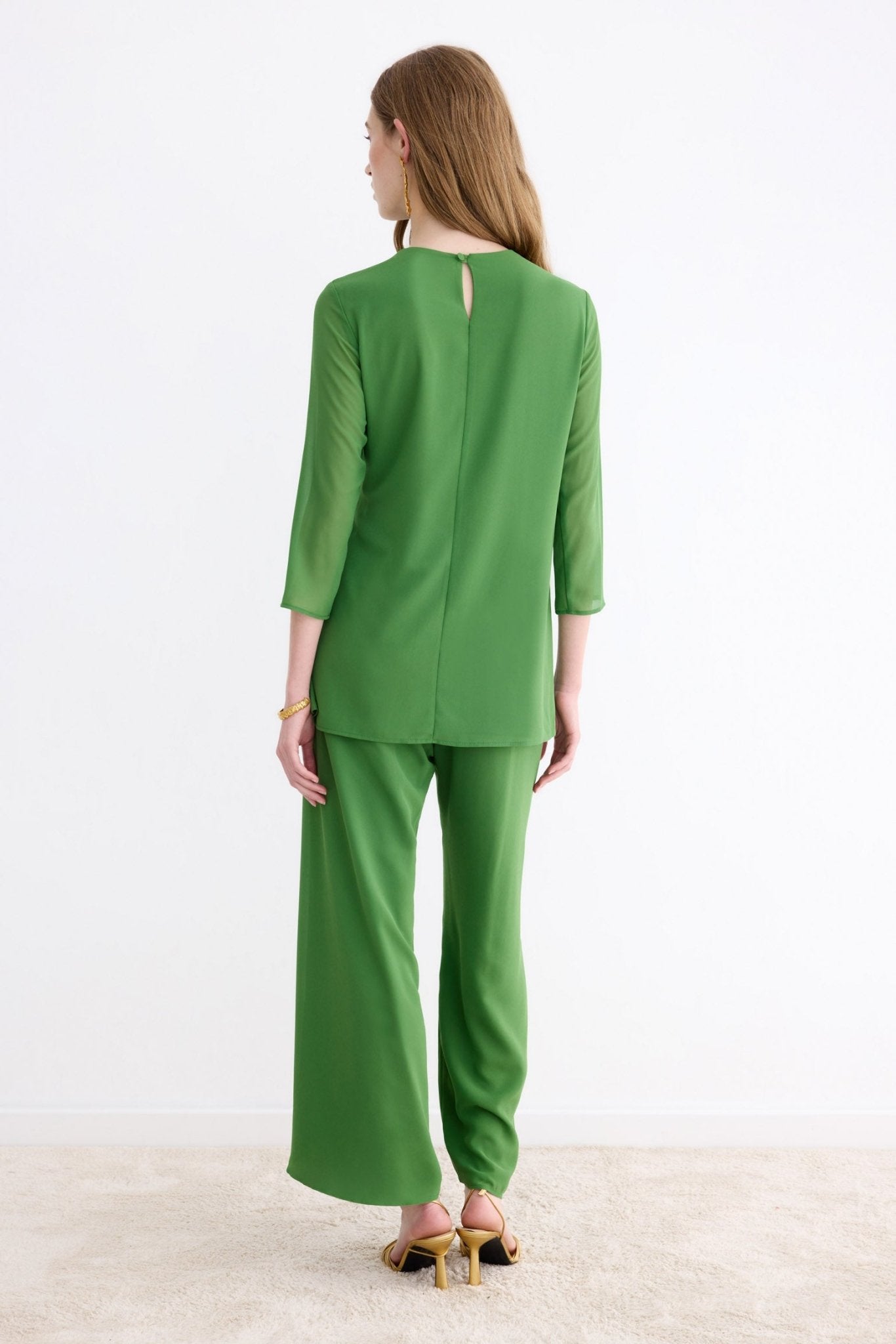 Blusa QUITA Green Forest - BIMANI