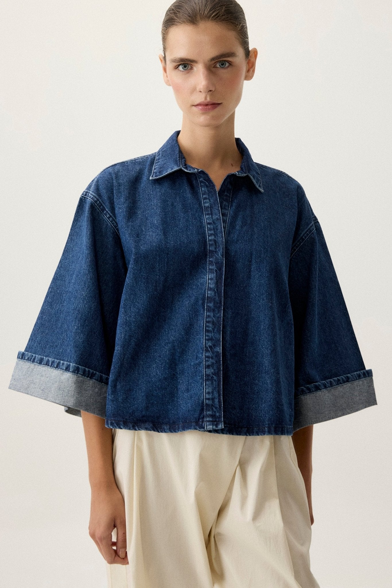 Camisa ARLO Azul - BIMANI