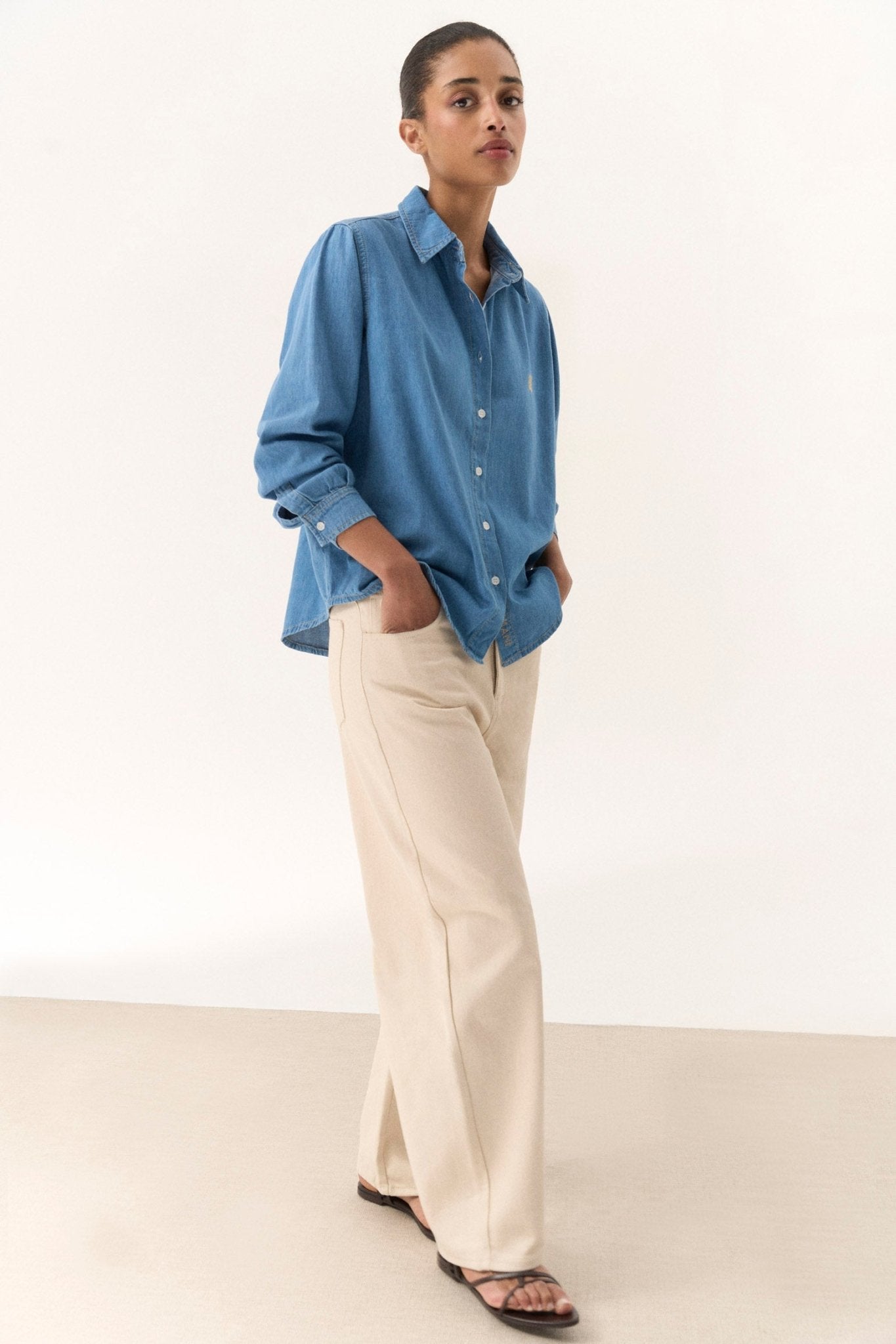 Camisa ONDA Azul - BIMANI