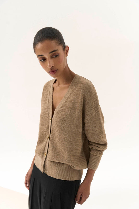 Cardigan TELDE Dorado - BIMANI