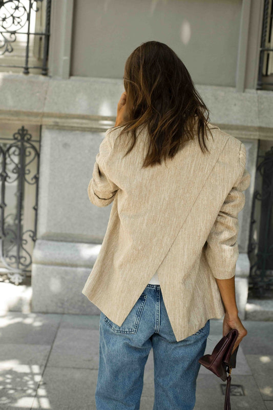 Blazer BASETTE Beige - BIMANI