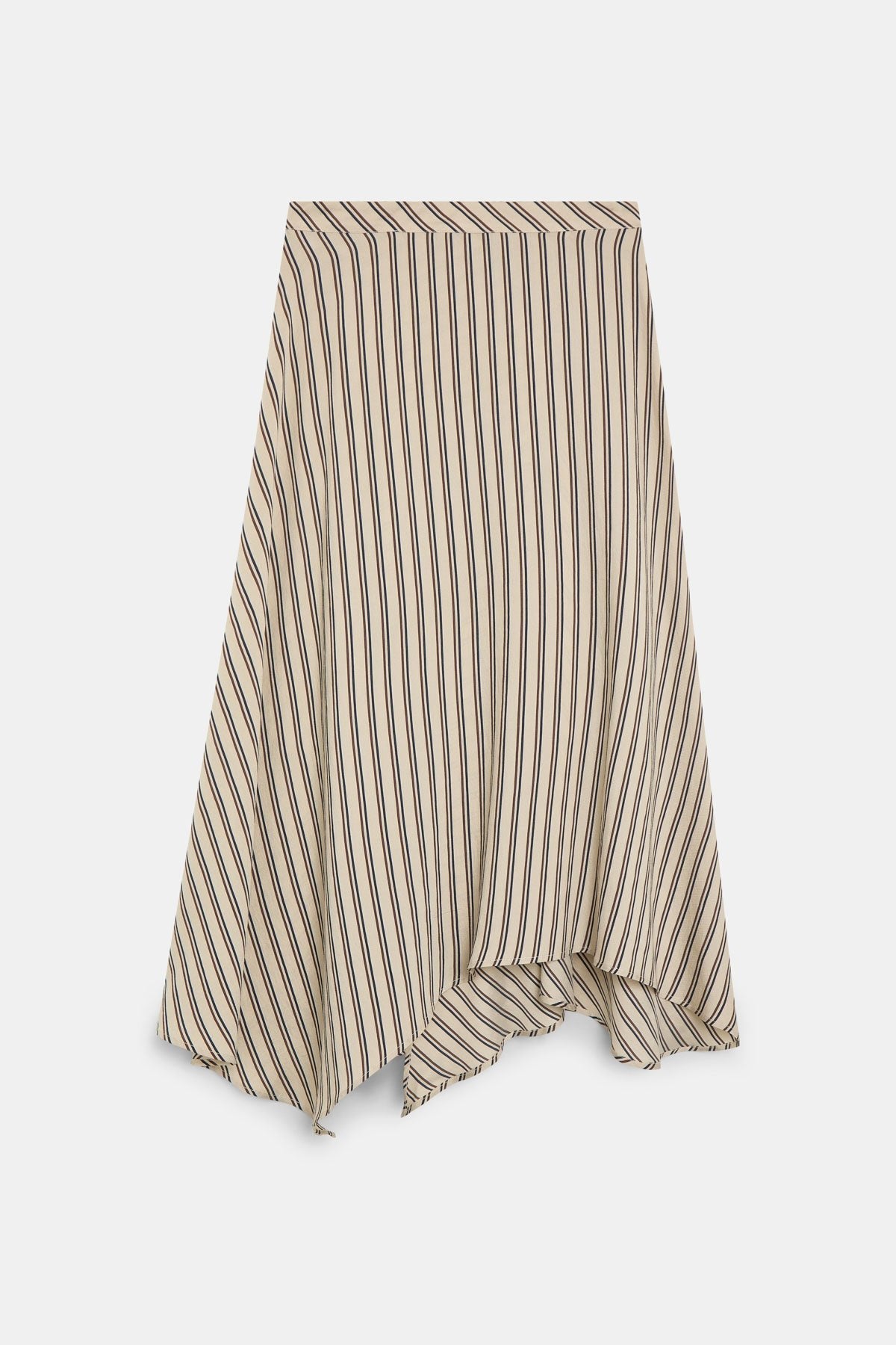 Falda AVEL Rayas Beige - BIMANI