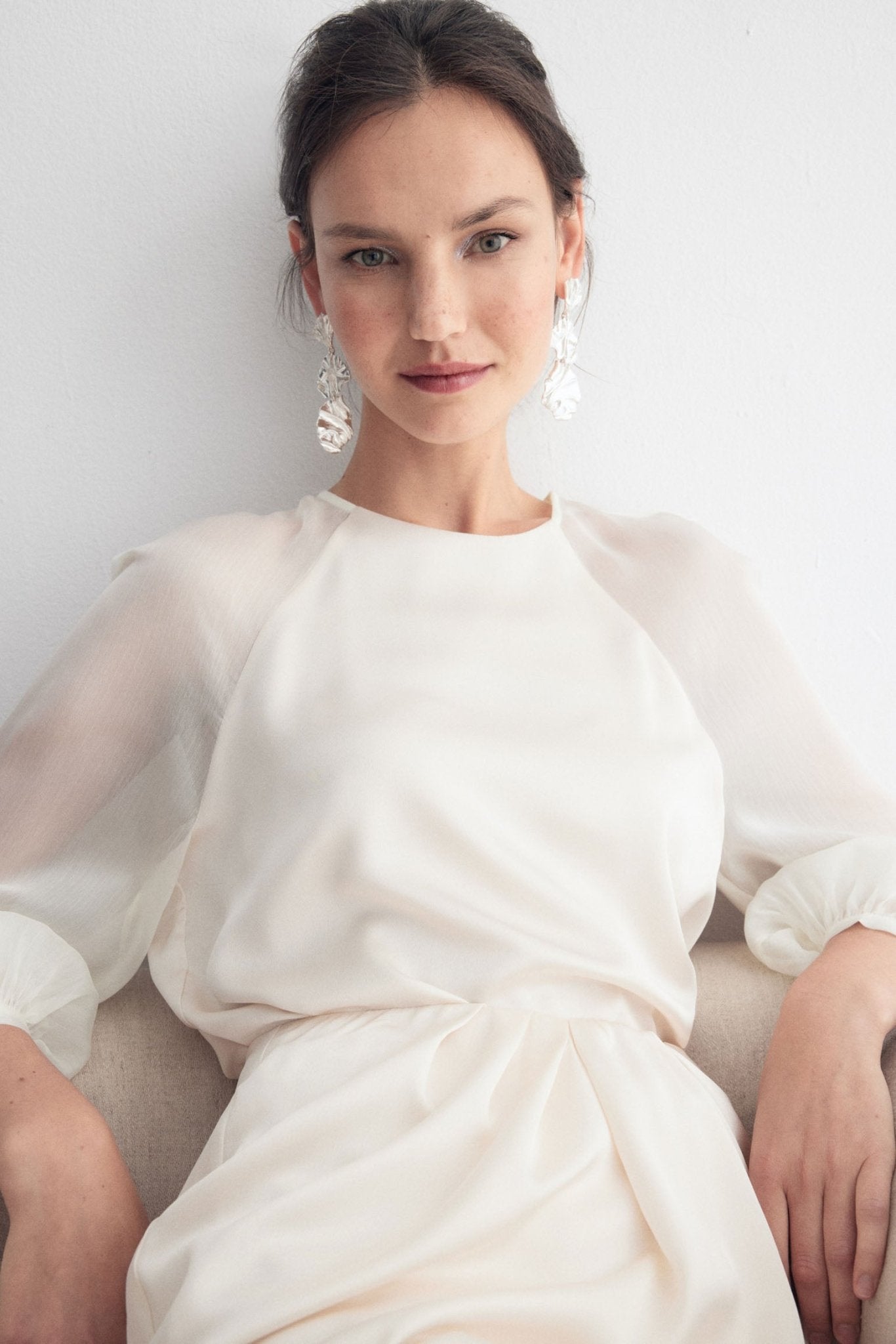 Falda LISI White - BIMANI