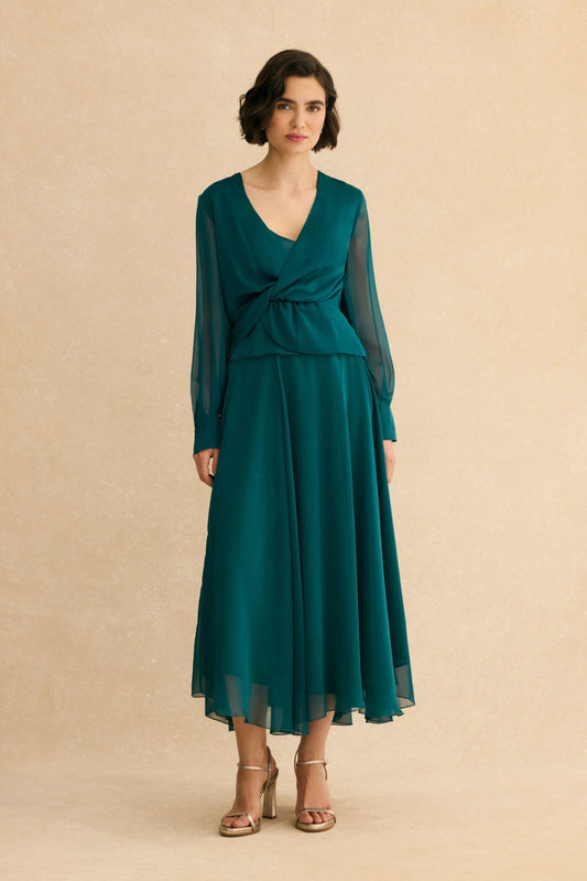Falda MALISA Verde Hiedra - BIMANI