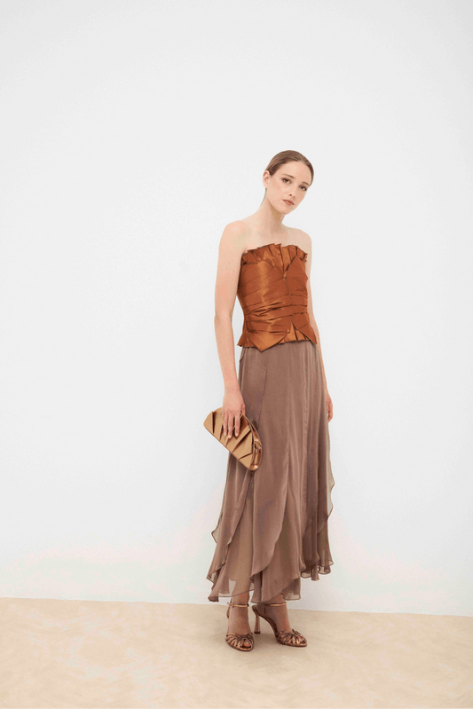 Falda MOONSTONE Bronce - BIMANI