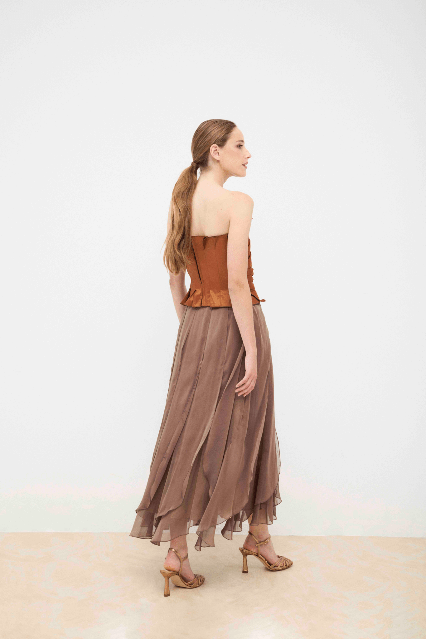 Falda MOONSTONE Bronce - BIMANI