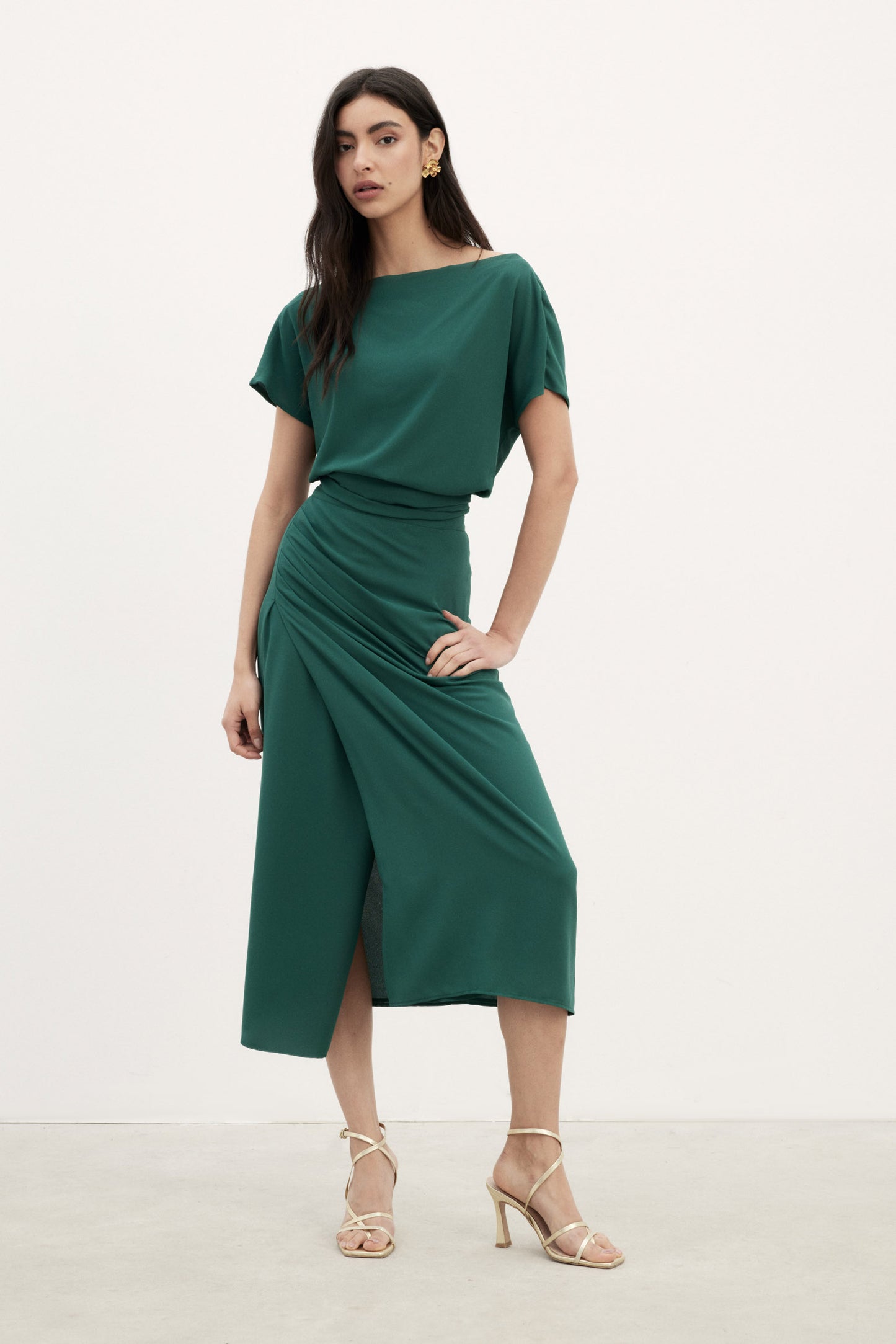 RIGA Skirt Green Earth
